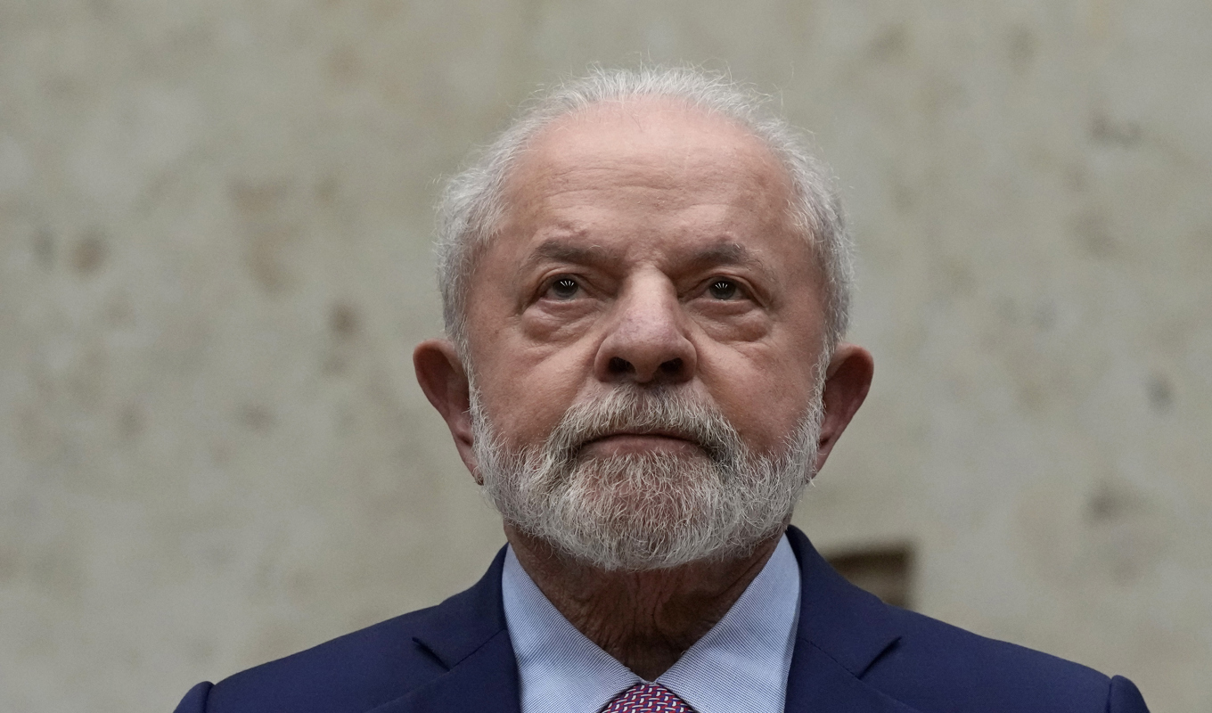 Brasiliens president Luiz Inácio Lula da Silva. Arkivbild Foto: Eraldo Peres/AP/TT