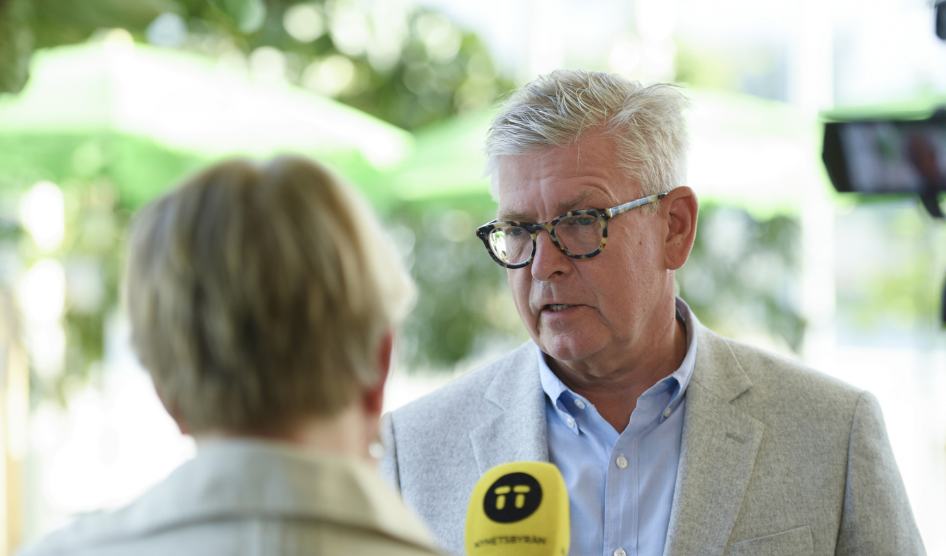 Ericssons vd Börje Ekholm. Arkivbild. Foto: Henrik Gustafsson Nicander/TT