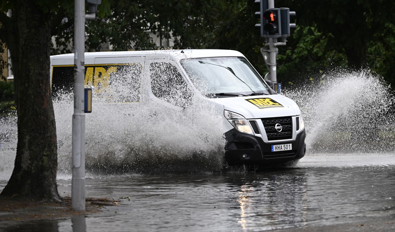Ett nytt regnväder är på väg in. Arkivbild. Foto: Johan Nilsson/TT
