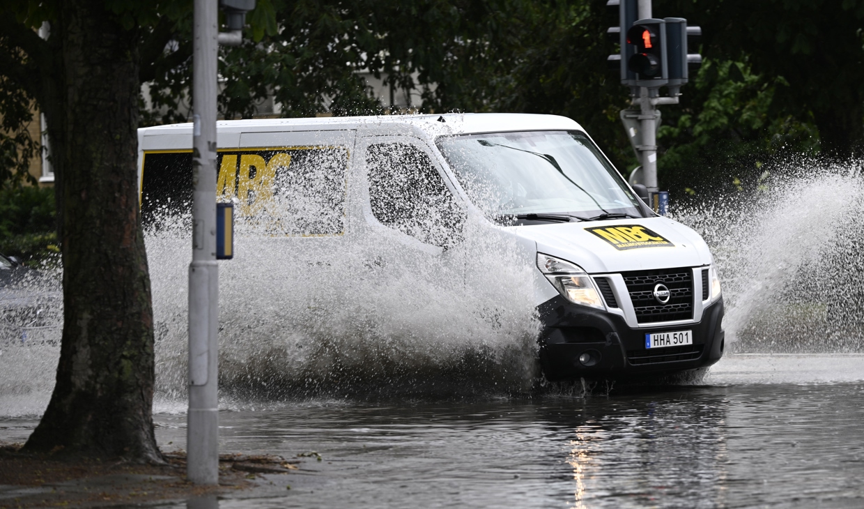 Ett nytt regnväder är på väg in. Arkivbild. Foto: Johan Nilsson/TT
