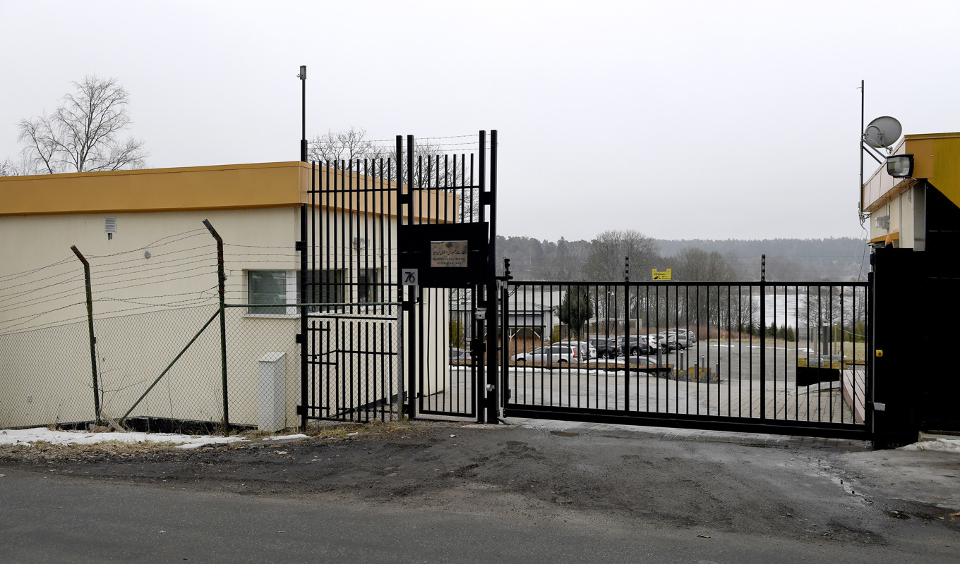 Irans ambassad på Lidingö. Bild från 2018. Foto: Janerik Henriksson/TT