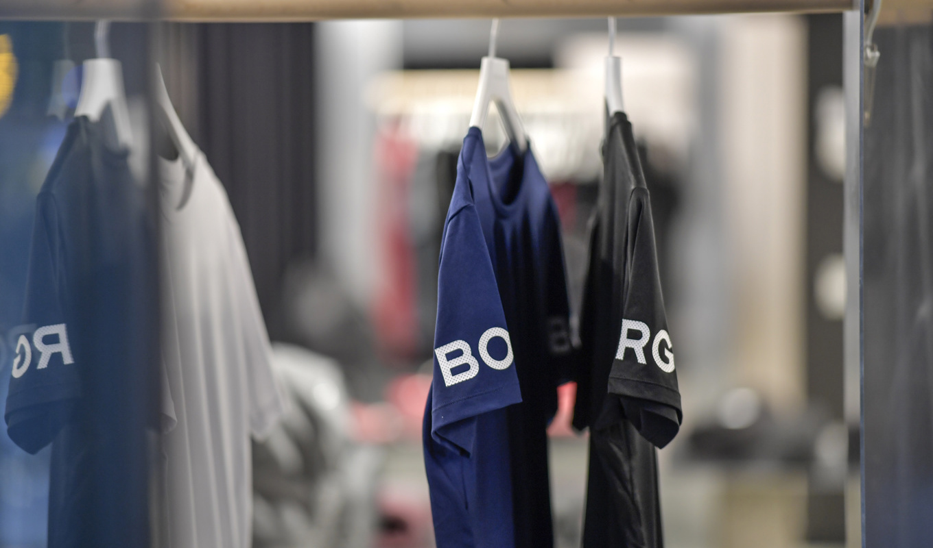 Klädtillverkaren Björn Borg redovisar ett vinstlyft, trots motvind i Sverige. Arkivbild Foto: Anders Wiklund/TT