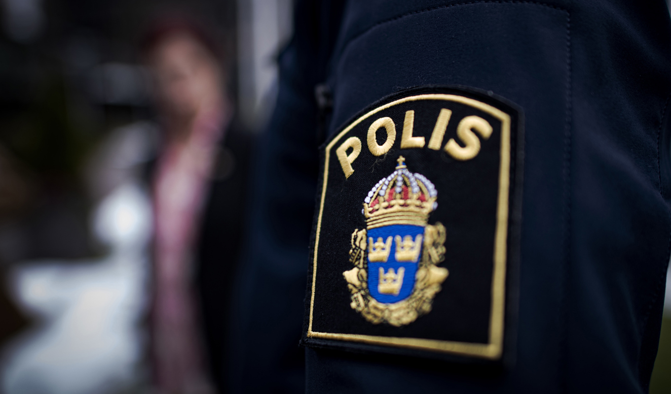 En skola i Ljusdal hålls stängd efter hot. Polisen är på plats. Arkivbild. Foto: Tim Aro/TT