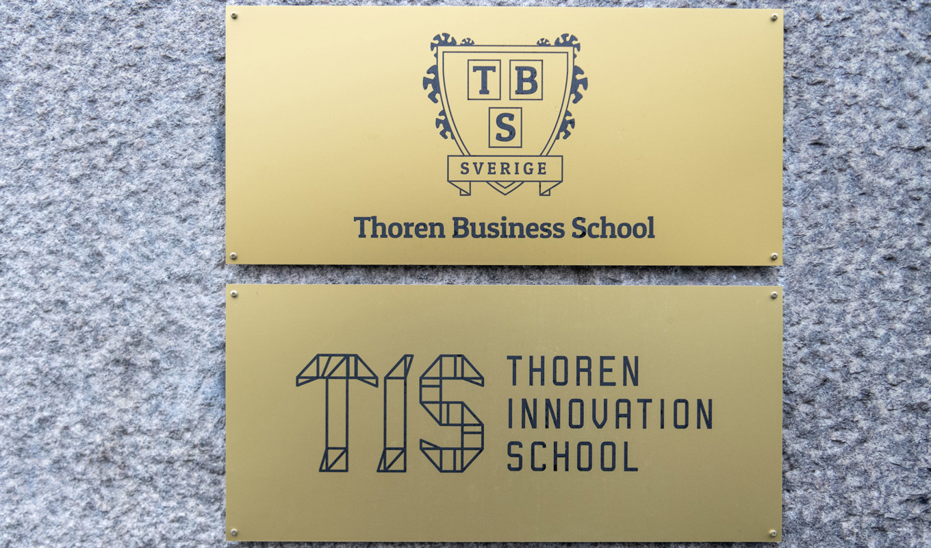 Flera av Thorengruppens skolor har fått kritik av Skolinspektionen. Arkivbild. Foto: Johan Nilsson/TT