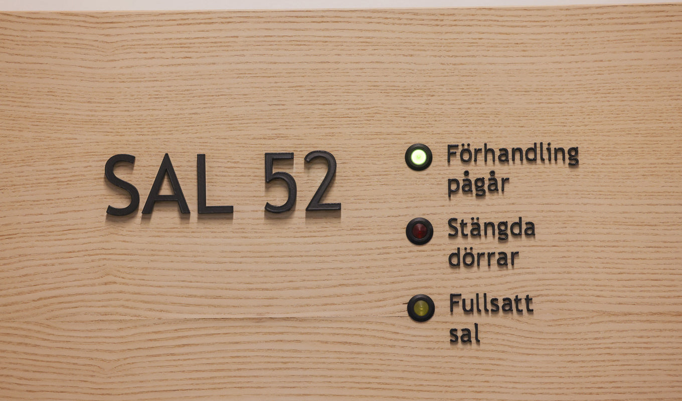 Antal fall till tingsrätterna har ökat jämfört med förra året. Arkivbild. Foto: Andreas Hillergren/TT