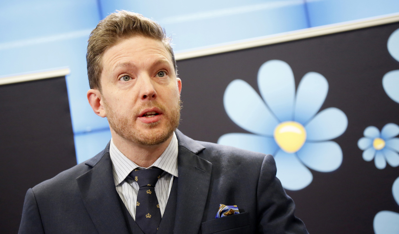 Josef Fransson, ledamot i riksdagen för Sverigedemokraterna. Arkivbild. Foto: Christine Olsson/TT