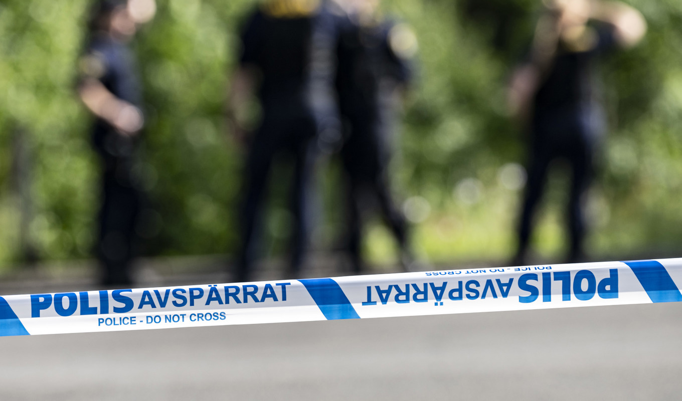 En skola i Borås utrymdes på fredagen efter ett bombhot. Arkivbild. Foto: Johan Nilsson/TT