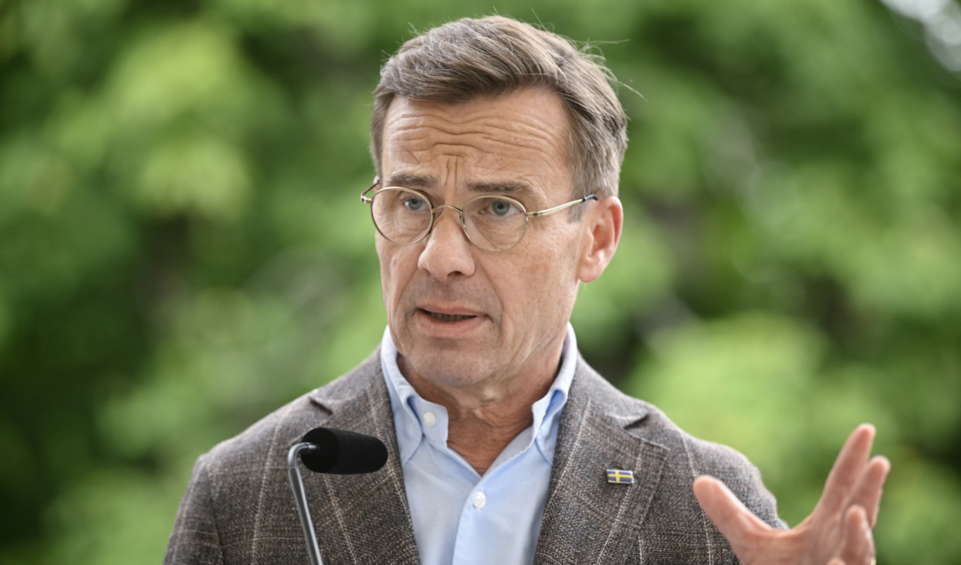 Statsminister Ulf Kristersson (M). Arkivbild. Foto: Fredrik Sandberg/TT