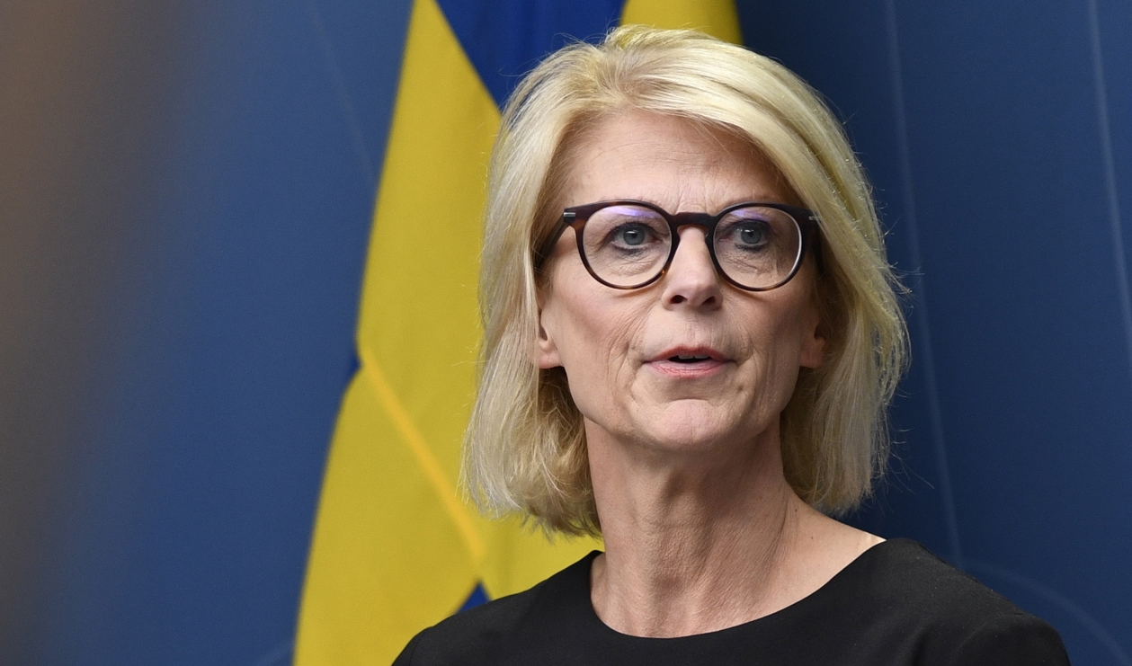 Finansminister Elisabeth Svantesson (M). Arkivbild. Foto: Lars Schröder/TT