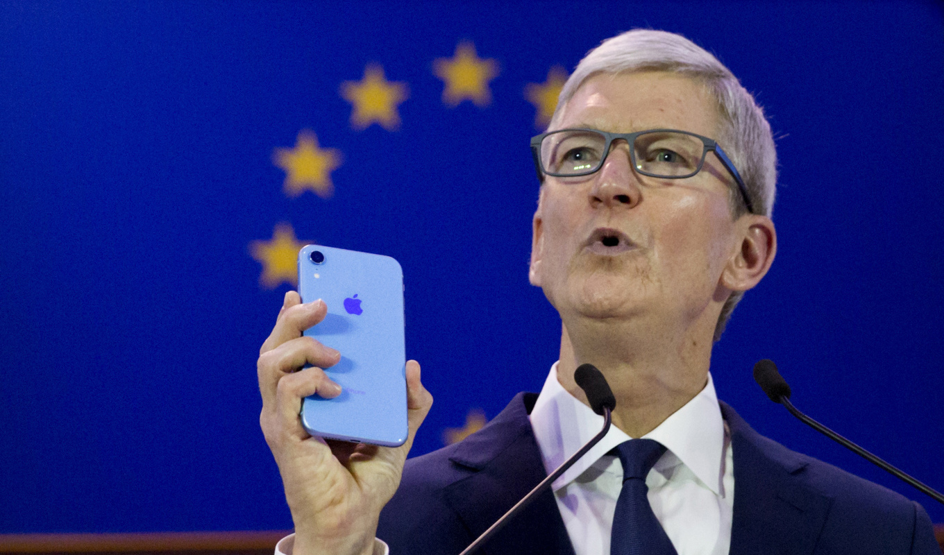 Apples vd Tim Cook. Arkivbild. Foto: Virginia Mayo/AP/TT