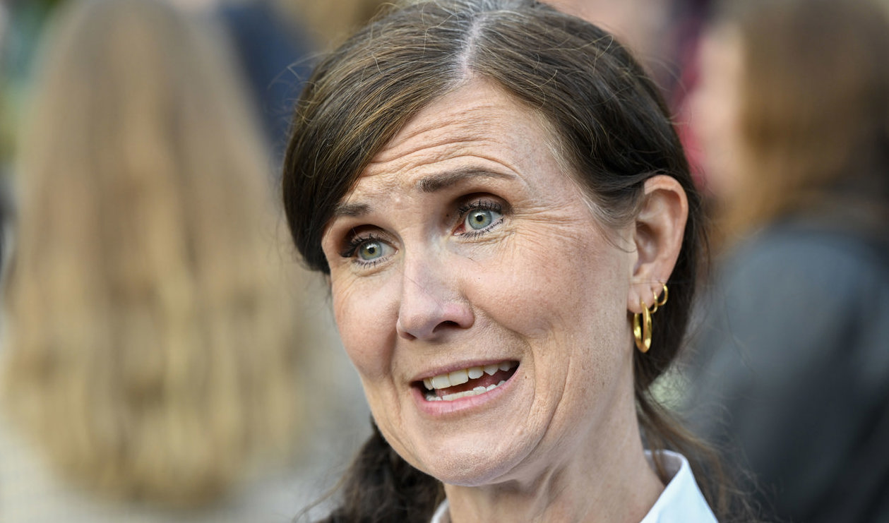 Miljöpartiets språkrör Märta Stenevi. Arkivbild. Foto: Henrik Montgomery/TT