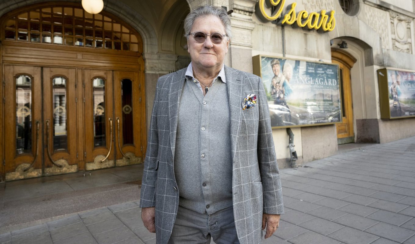 Tommy Körberg har gått från sjuksängen till att repetera inför premiären på "Änglagård" på Oscarsteatern i Stockholm. Foto: Henrik Montgomery/TT