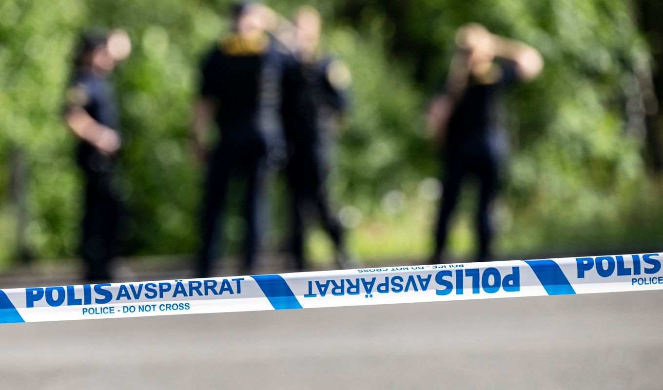 Tre personer greps under fredagen efter att ha gjort motstånd mot polisen. Arkivbild. Foto: Johan Nilsson/TT