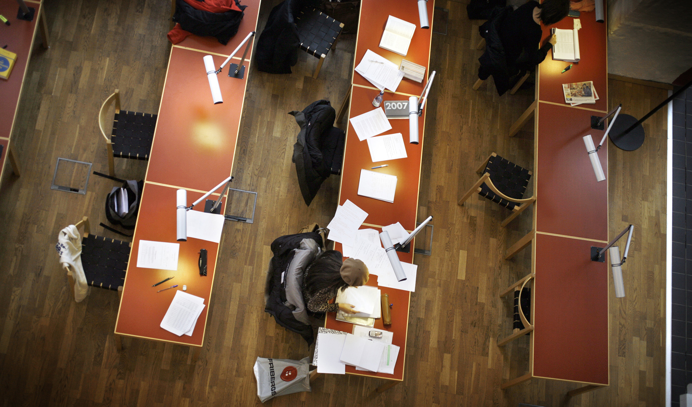 Högskolestudier lite senare i livet är för många lika med lärarstudier. Arkivbild. Foto: Yvonne Åsell/SvD/TT