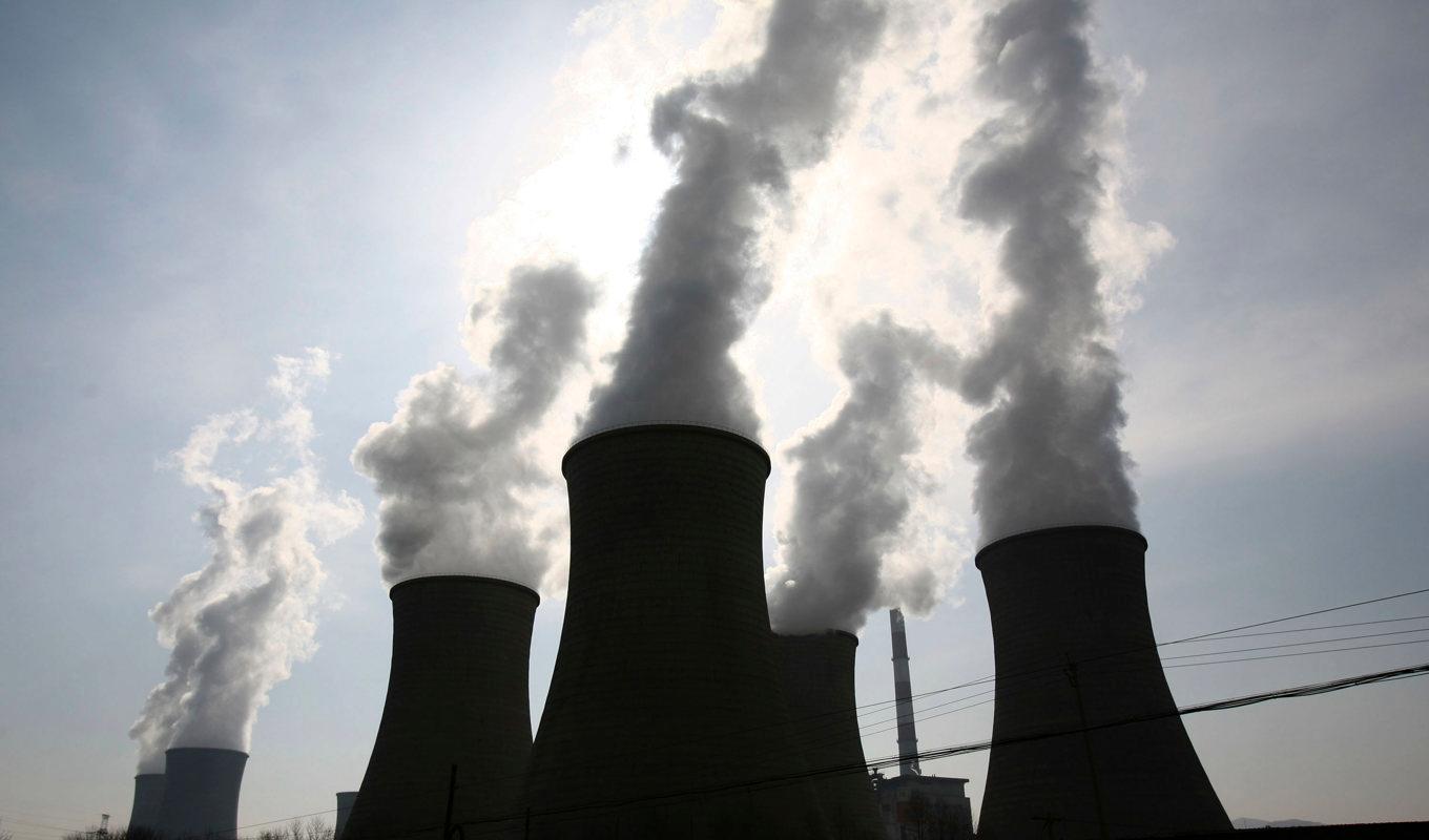 Det råder politisk oenighet om vikten av att Kinas utsläpp hanteras. Foto: China Photos/Getty Images