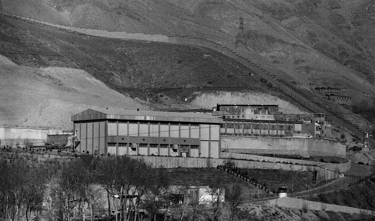 Johan Floderus sitter fängslad i Evinfängelset i Teheran. Arkivbild från 1987. Foto: AP