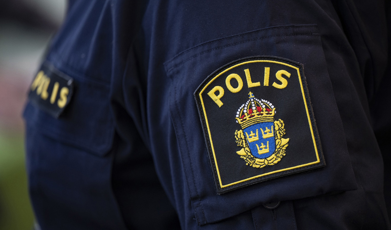 Polisen utreder nu skottlossningen i Uppsala i natt. Foto: Johan Nilsson/TT