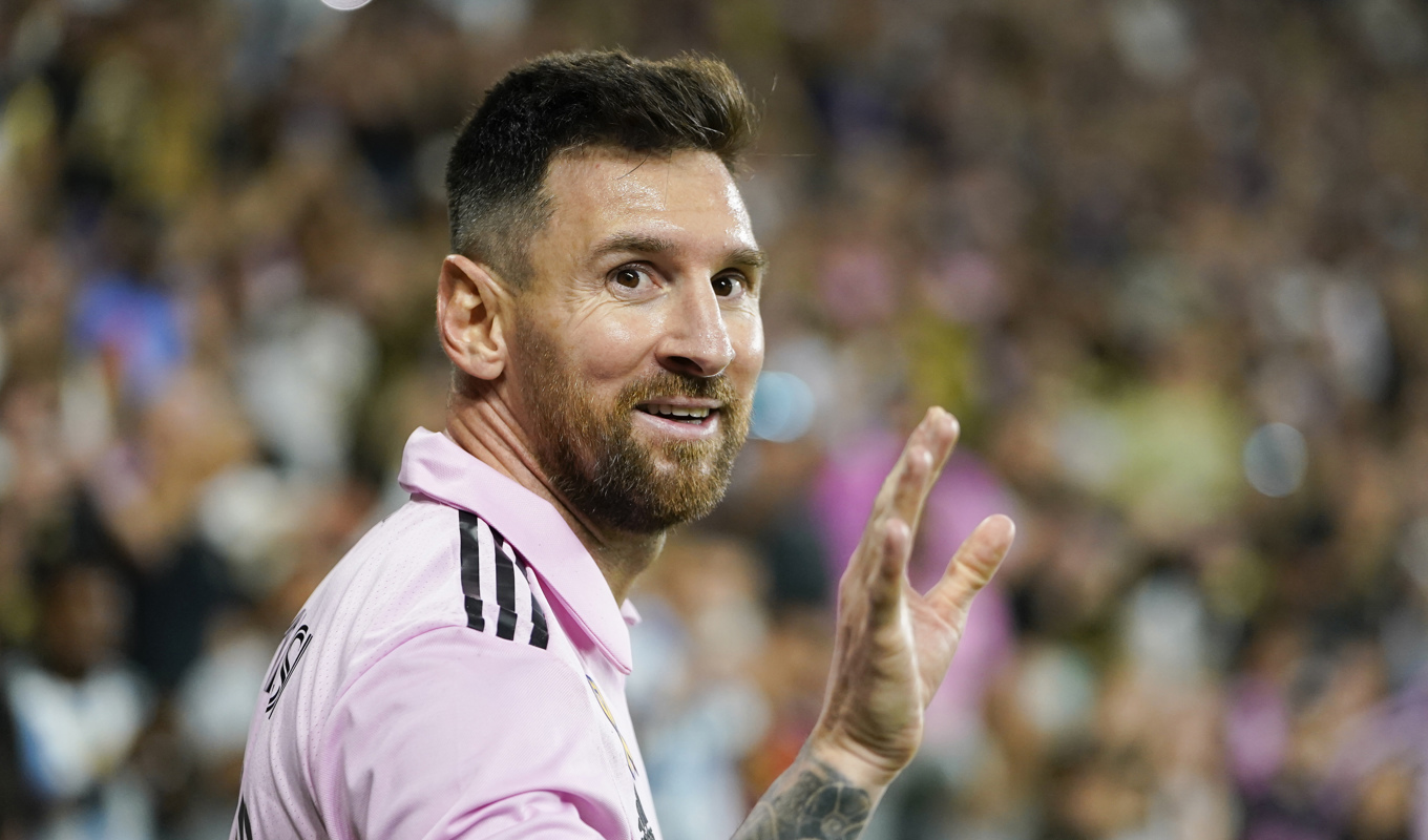 Lionel Messi, som sedan i somras spelar för Inter Miami, har köpt ett hus nära nya jobbet. Arkivbild. Foto: Ryan Sun/AP/TT