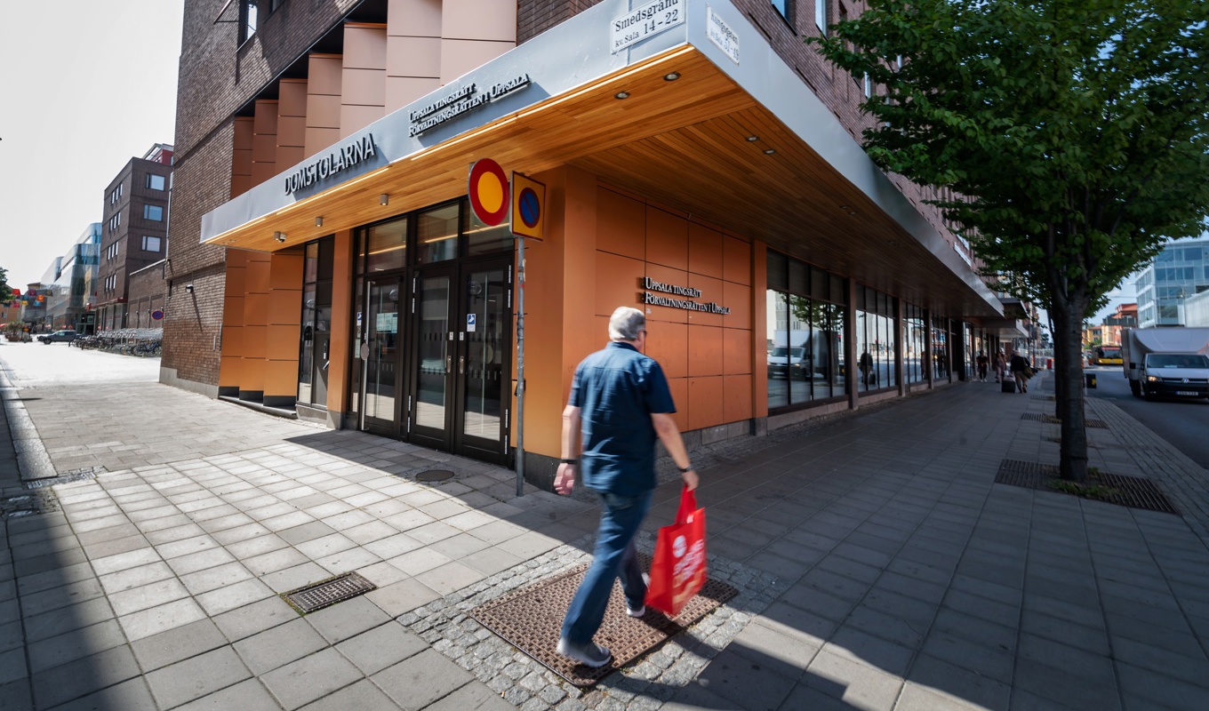 De två tonåringarna häktades vid Uppsala tingsrätt under söndagen. Arkivbild. Foto: Stina Stjernkvist/TT