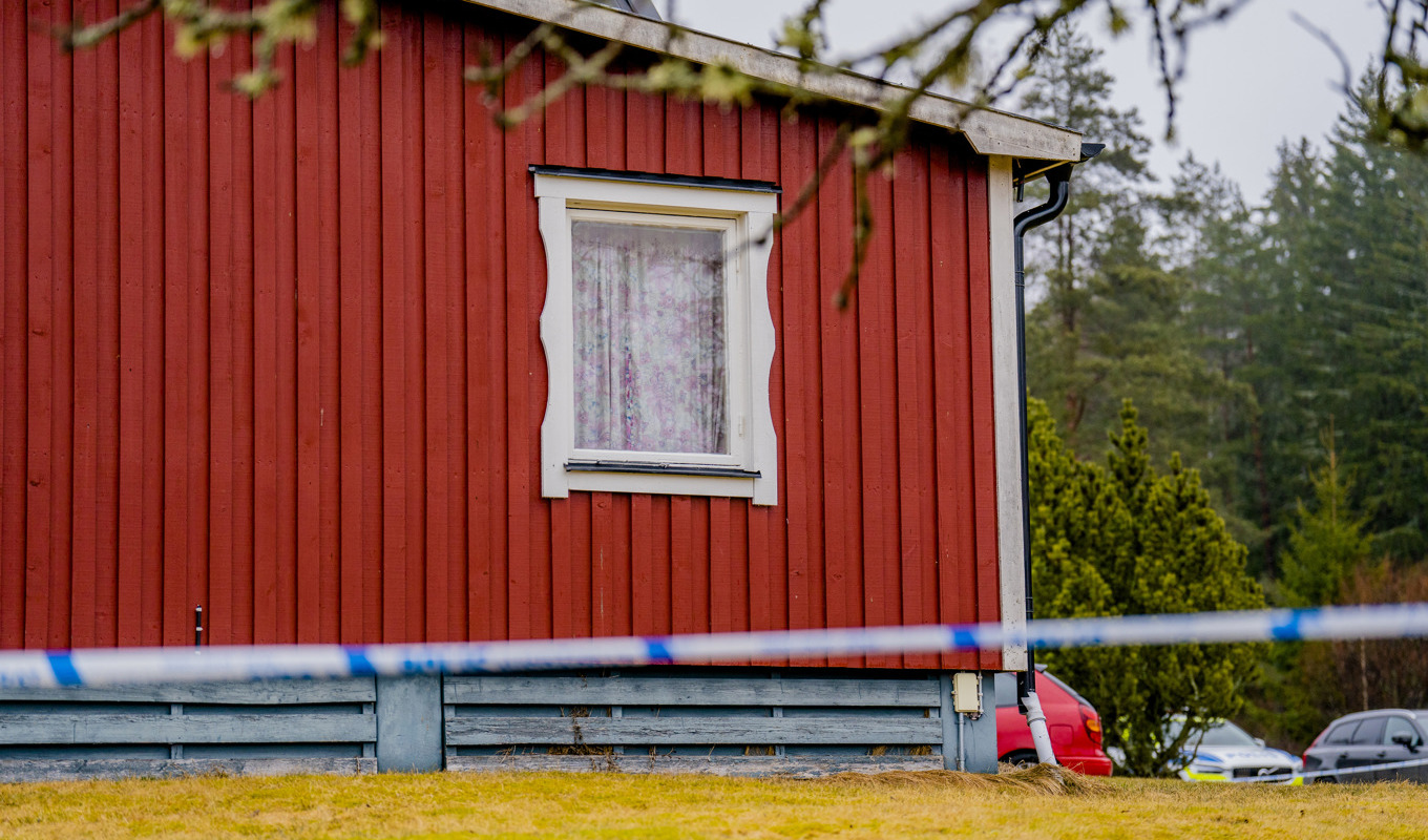 Huset där kvinnan hittades död i mars i år. Arkivbild. Foto: Stian Lysberg Solum