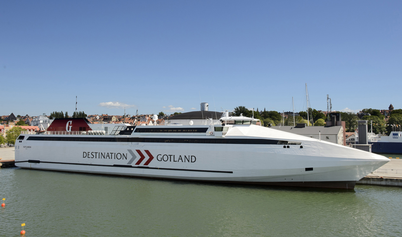 Regeringen lovar stöd till Gotlandstrafiken. Arkivbild. Foto: Henrik Montgomery/TT