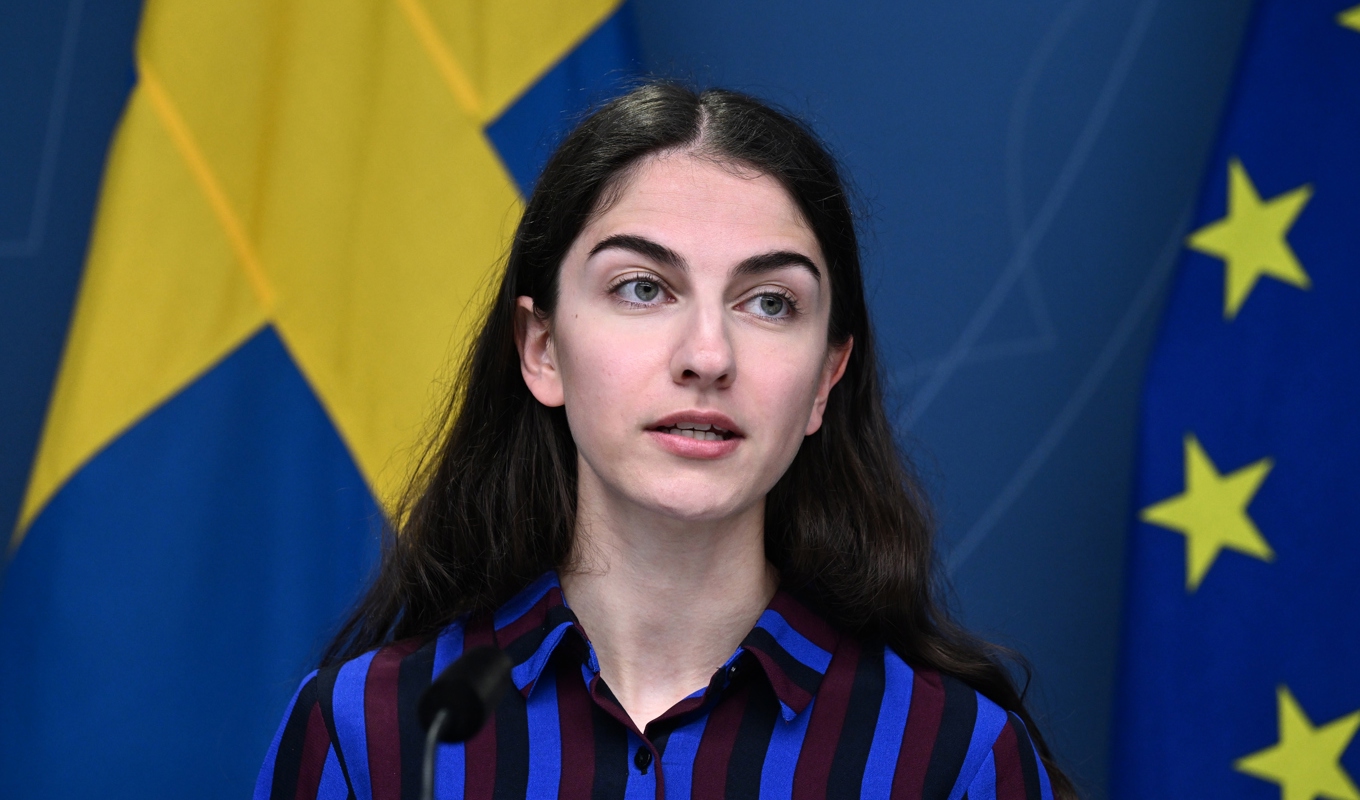 Klimat- och miljöminister Romina Pourmokhtari (L). Arkivbild. Foto: Jonas Ekströmer/TT