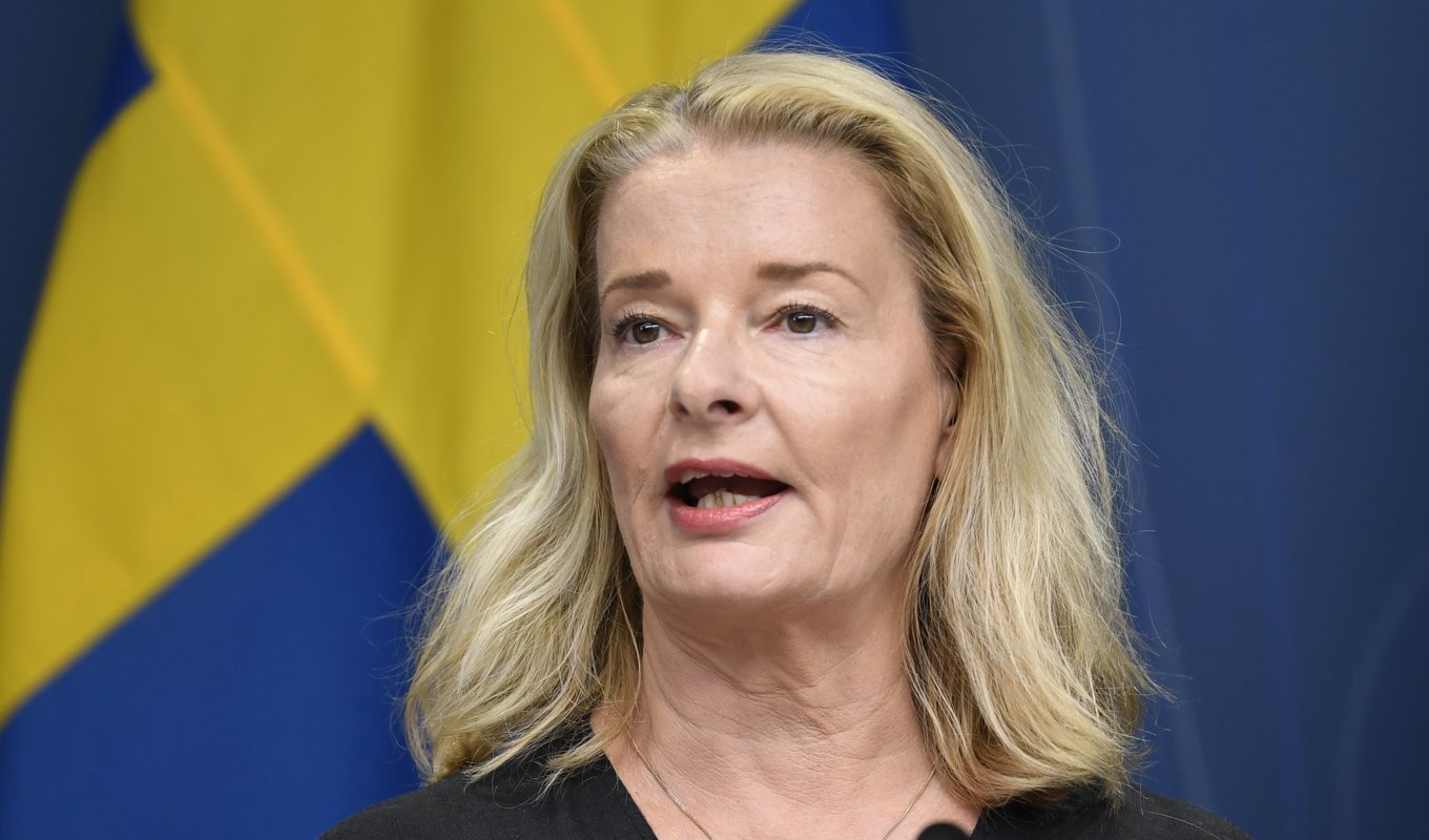 Skolminister Lotta Edholm (L). Arkivbild. Foto: Oscar Olsson/TT