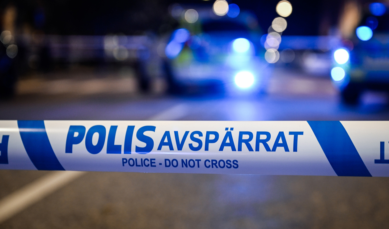 Polisen utreder ett grovt brott i Sollentuna. Arkivbild. Foto: Fredrik Sandberg/TT