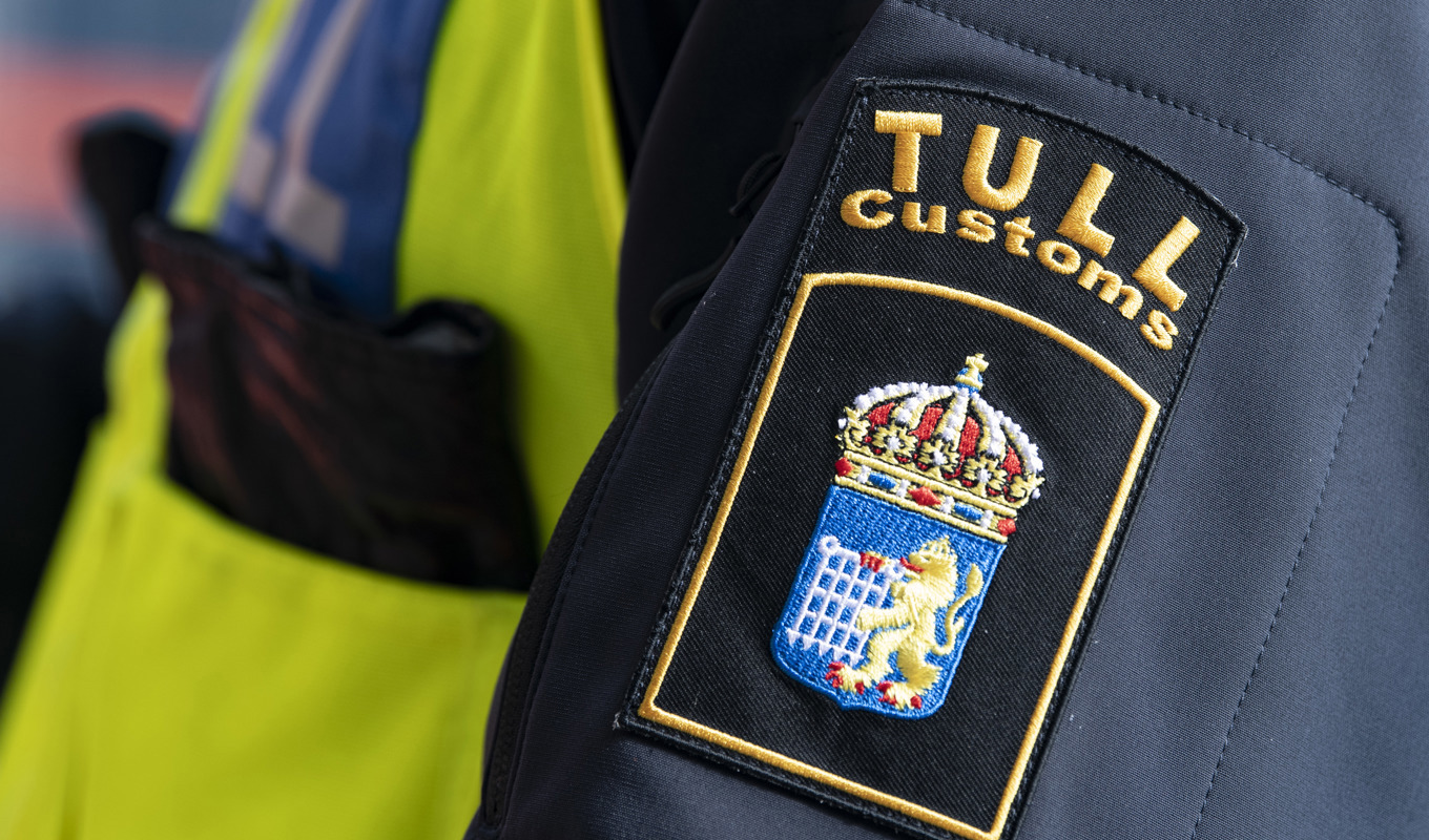 Den tullanställda nekar till brott. Arkivbild. Foto: Johan Nilsson/TT