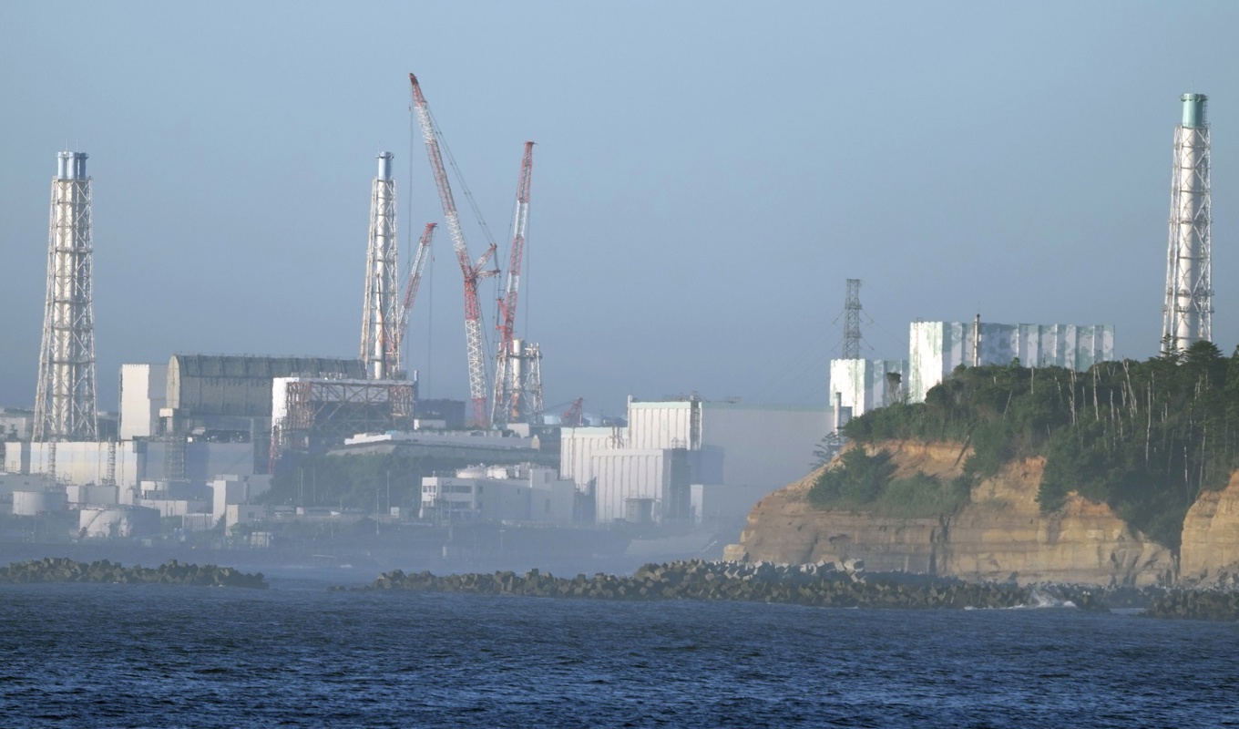 Kärnkraftverket Fukushima. Arkivbild. Foto: Eugene Hoshiko/AP/TT