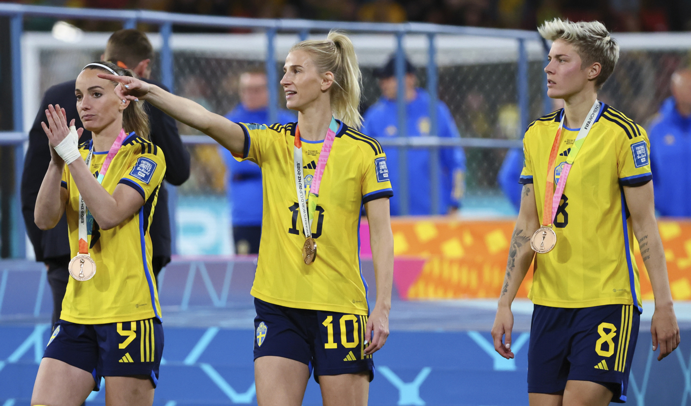 Sverige tog VM-brons i somras. Nu väntar OS-kval och Nations League. Arkivbild. Foto: Tertius Pickard