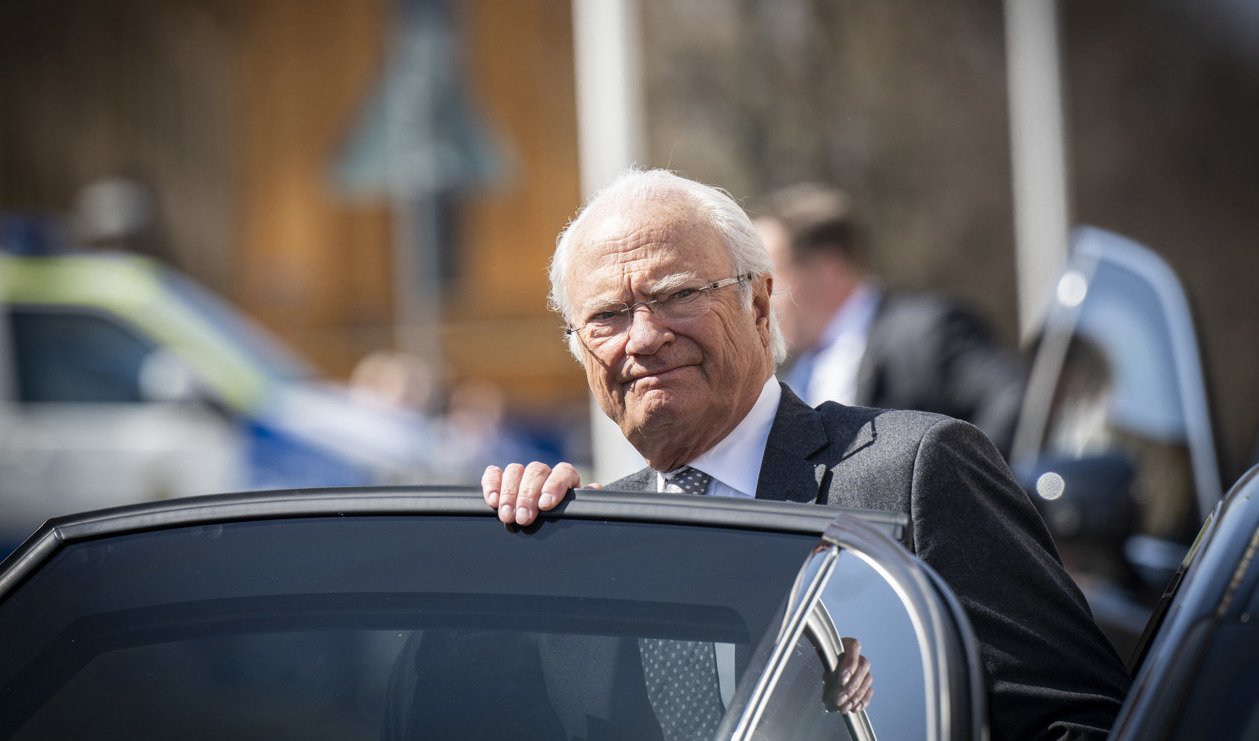 Kungen åker till Stenungsund på måndagen. Arkivbild. Foto: Johan Nilsson/TT