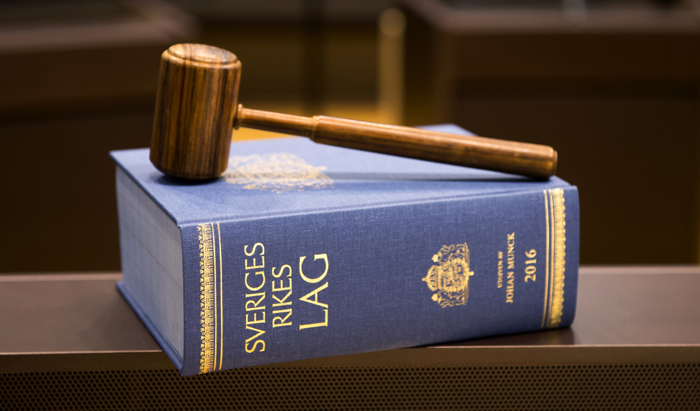 Mannen döms till fyra års fängelse. Arkivbild Foto: Henrik Montgomery/TT