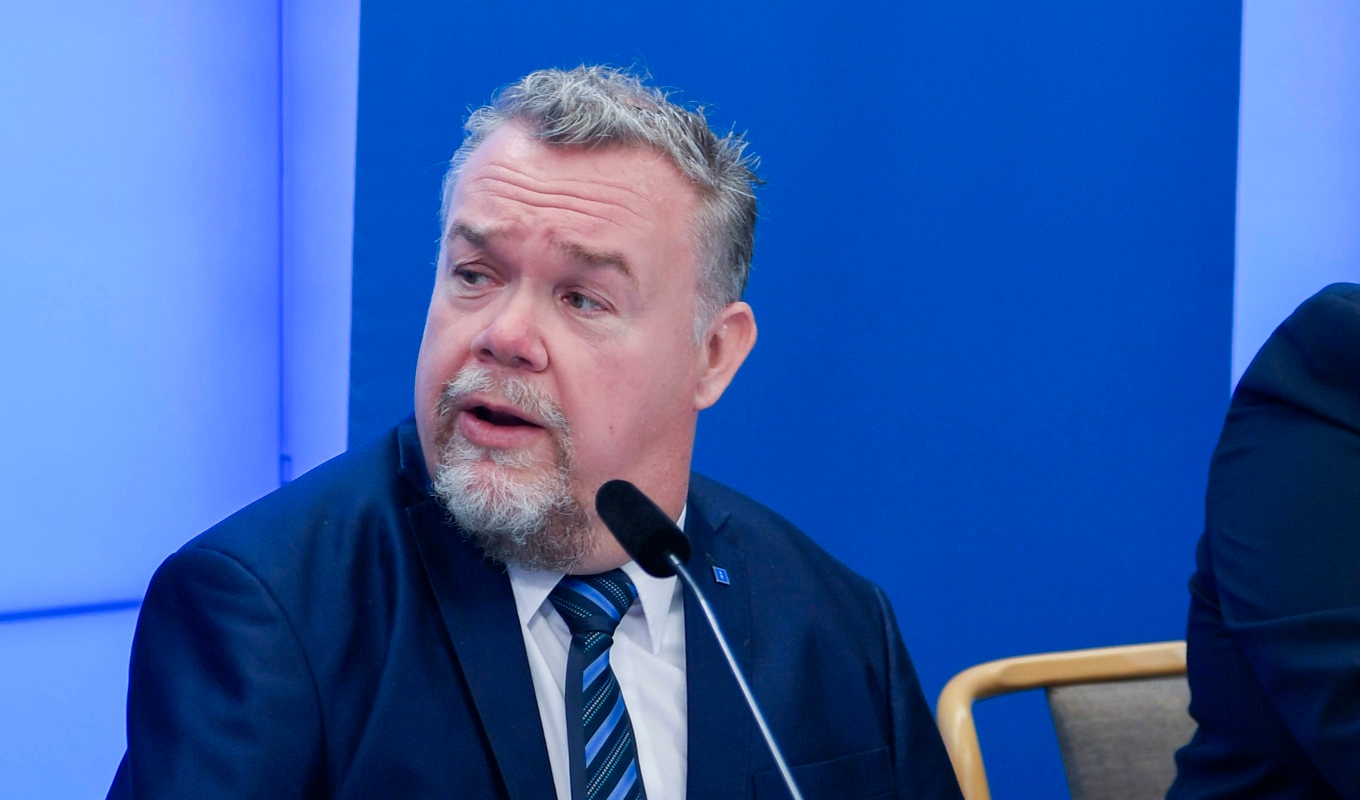 Kristdemokraterna föreslår David Lega som förstanamn inför EU-valet nästa år. Foto: Fredrik Surell/TT