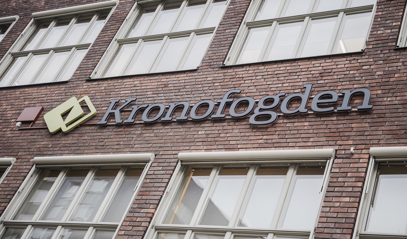 Kronofogden, statlig förvaltningsmyndighet. Foto: Vilhelm Stokstad/TT