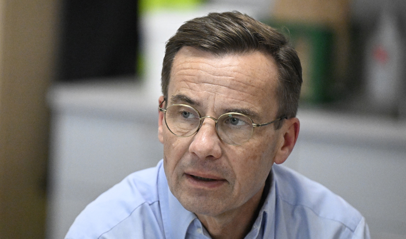 Ulf Kristersson höll ett tal till nationen. Arkivbild. Foto: Johan Nilsson/TT