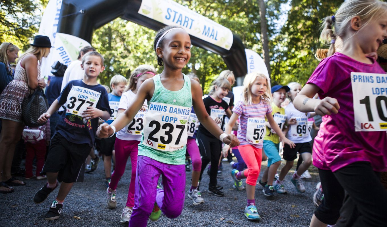 Den första upplagan av Idrottens dag anordnades i Hagaparken i september 2013. I dag har arrangemanget över 120 000 deltagare. Foto: Robin Haldert/TT