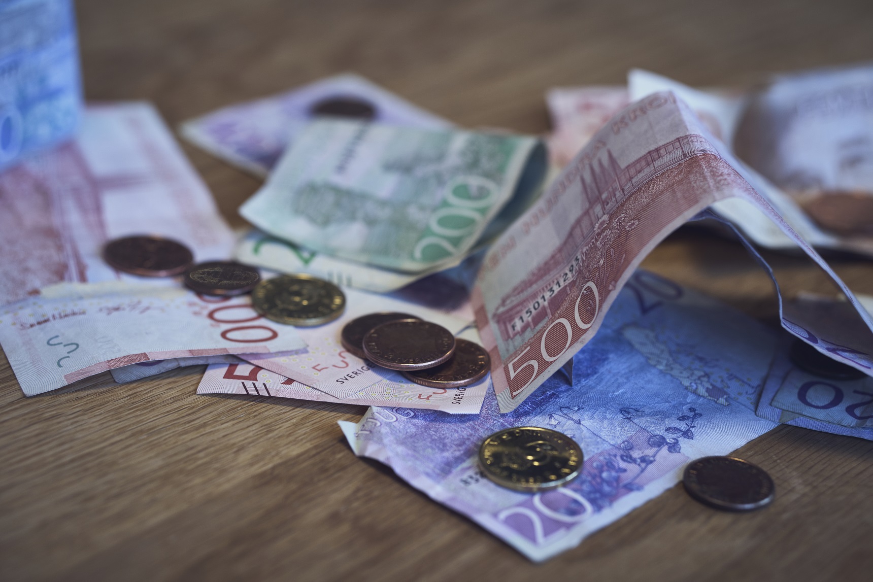 Riksbanken menar att kontanter spelar en viktig roll. Foto: Johan Landquist Luxemburg