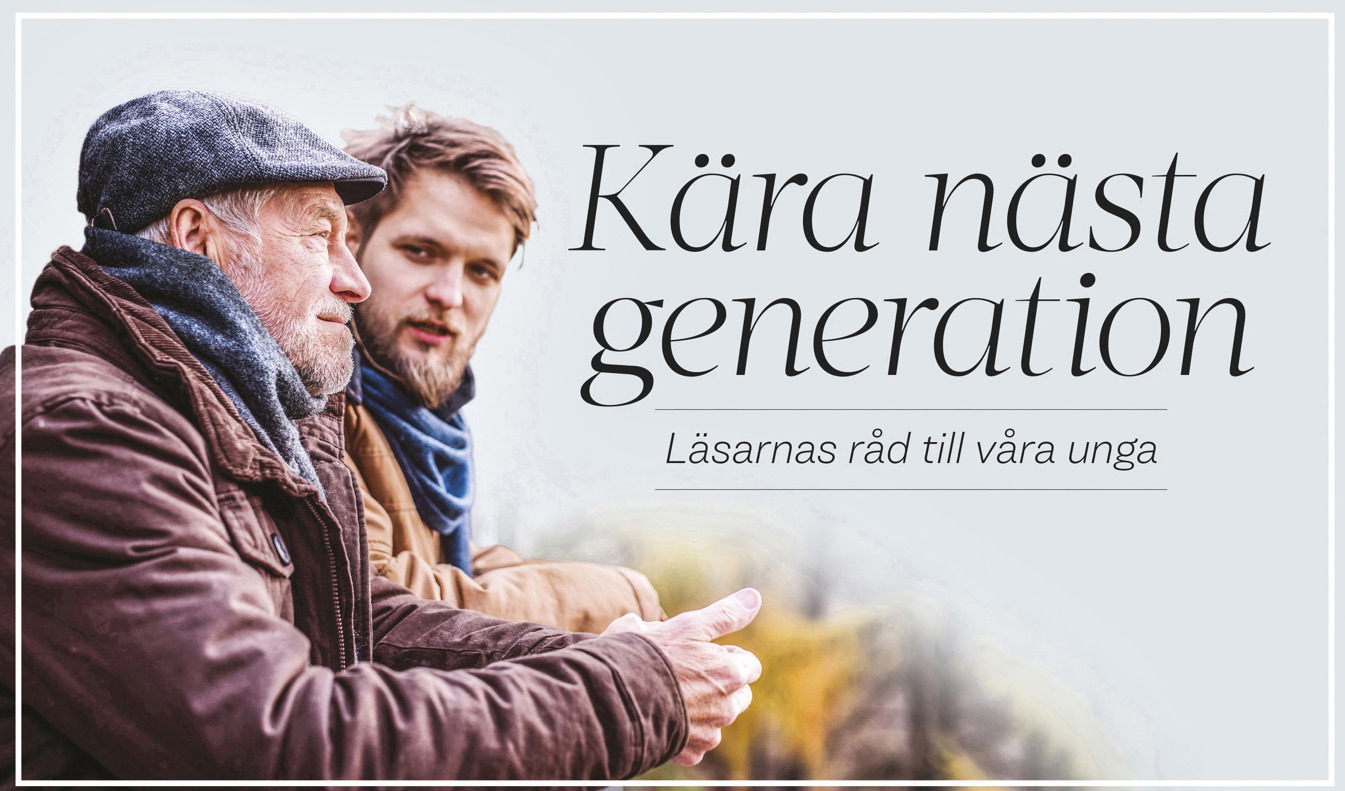 Syftet med ”Kära nästa generation” är att föra vidare nyttiga och sunda värderingar till yngre generationer. Välkommen med ditt bidrag. Foto: Shutterstock