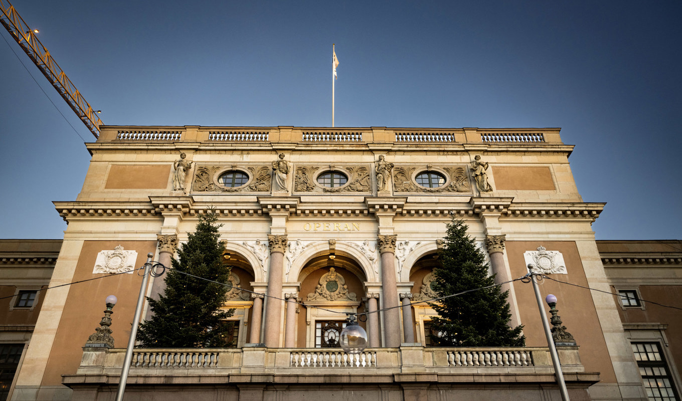Kungliga Operan i Stockholm. Arkivbild. Foto: Pontus Lundahl/TT
