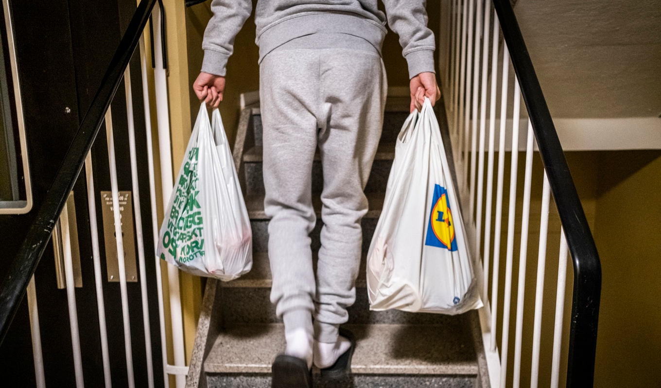 Matkassen krympte. Arkivbild. Foto: Magnus Hjalmarson Neideman/SvD/TT