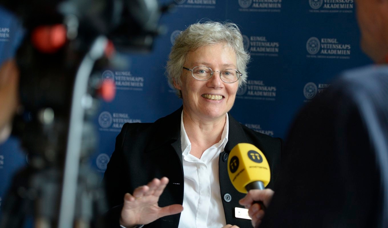 Anne L'Huillier. Arkivbild. Foto: Bertil Ericsson/TT