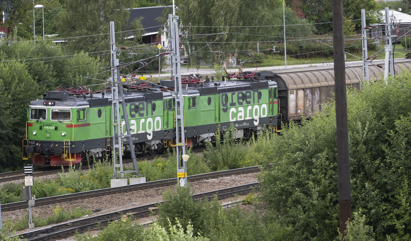 Enligt Trafikverket finns det ingen prognos om när trafiken återupptas. Bilden har inget samband med händelsen som rapporteras i texten. Arkivbild. Foto: Fredrik Sandberg/TT