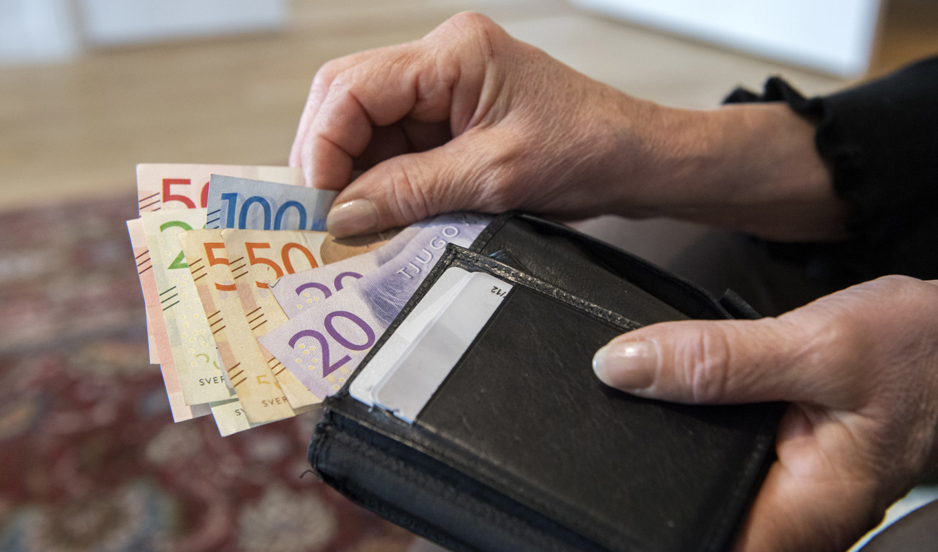 Enligt flera storbanker kommer inflationen sannolikt att falla betydligt. Arkivbild. Foto: Henrik Montgomery/TT