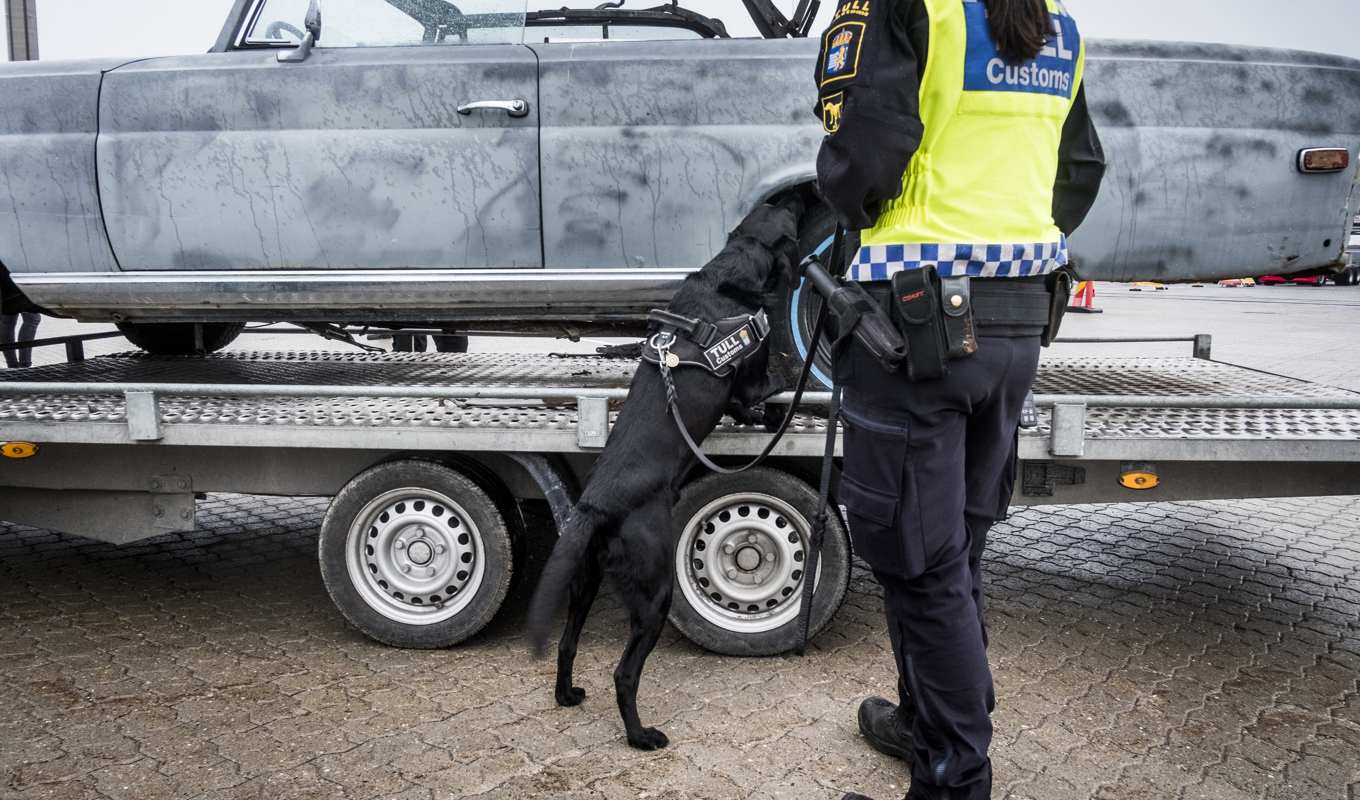 Det blir ytterst upp till myndigheten att bedöma om beväpningen av tulltjänstemän behöver öka, enligt Ebba Busch. Arkivbild. Foto: Magnus Hjalmarson Neideman/SvD/TT