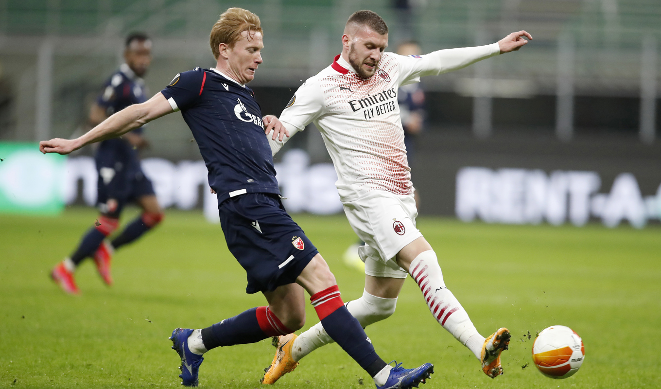 Radovan Pankov (till vänster) är fortfarande under utredning, misstänkt för misshandel. Arkivbild. Foto: Antonio Calanni/AP/TT