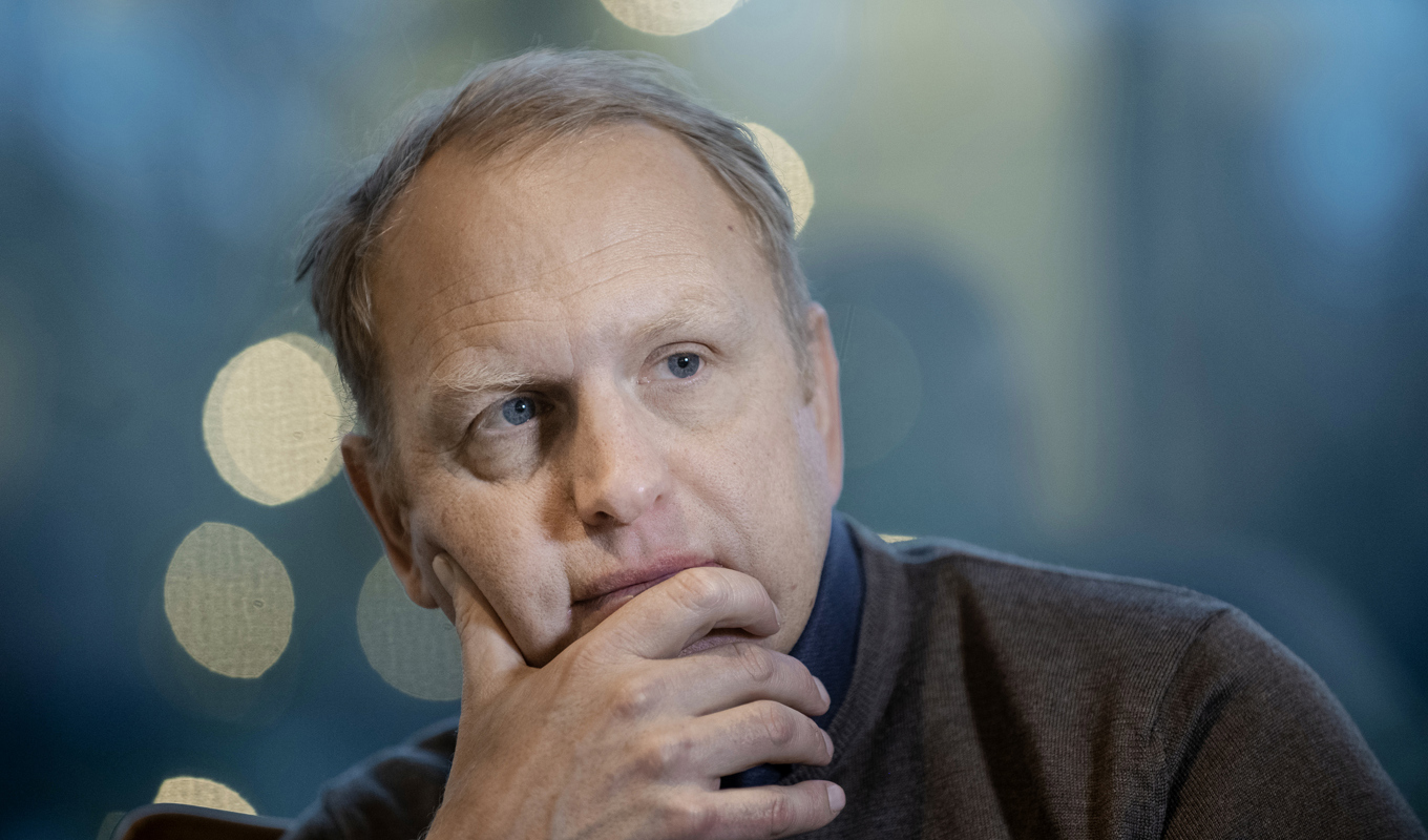 H2 Green Steels vd Henrik Henriksson. Arkivbild. Foto: Malin Hoelstad/SvD/TT