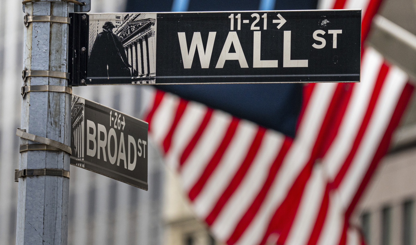 Aktiekurserna i New York steg på måndagen. Arkivbild. Foto: J. David Ake/AP/TT