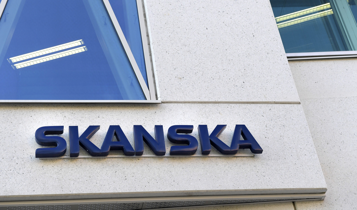Skanska räknar hem ny miljardorder. Arkivbild. Foto: Janerik Henriksson/TT