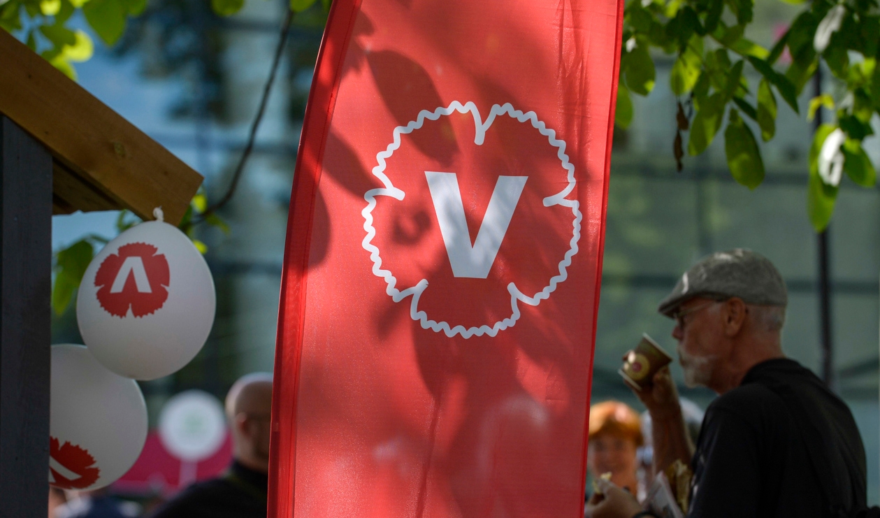 Vänsterpartiet i Angered uppmanade till demonstration med en grupp som ansåg att palestinier har rätt att göra väpnat motstånd mot ockupationen och belägringen. Arkivbild. Foto: Janerik Henriksson/TT